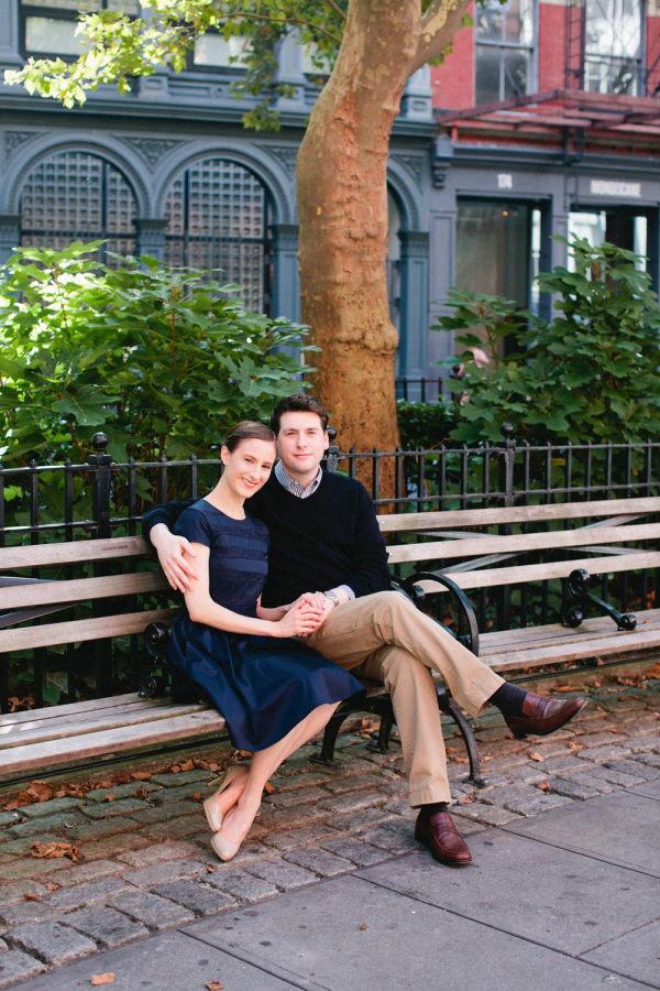 Couple on NYC Bench