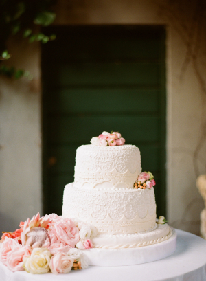 Domed Wedding Cake