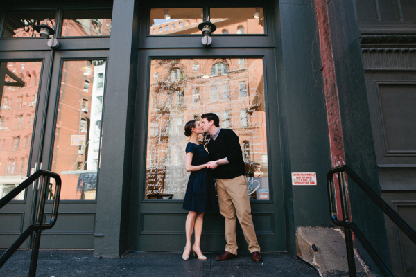 NYC Engagement Session from Sasithon Photography