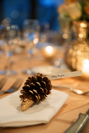 Pinecone at Place Setting