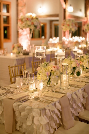 Pink Wedding Reception