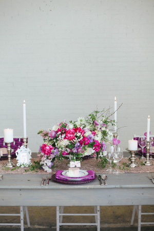 Purple and Pink Tabletop
