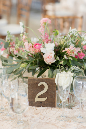 Wood Table Number