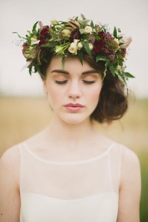 Autumn Inspired Floral Crown