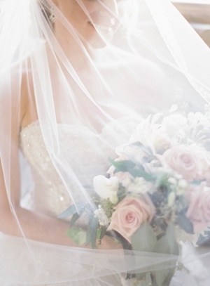 Bride in Elegant Veil