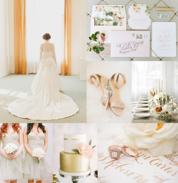 Copper and Sage Wedding Colors
