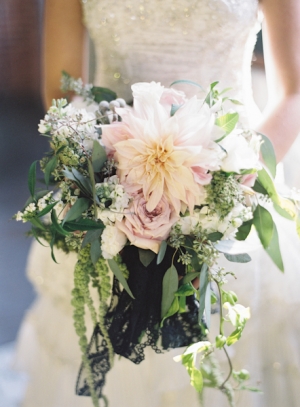 Dahlia and Greenery Bouquet
