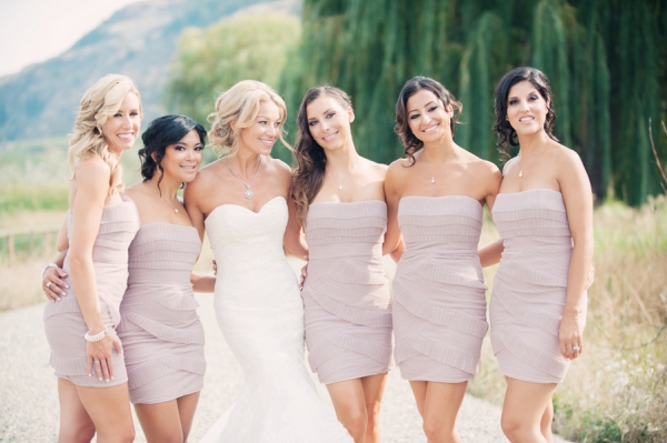 Dusty Lavender Bridesmaids Dresses