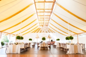 Elegant Tent Reception Ideas