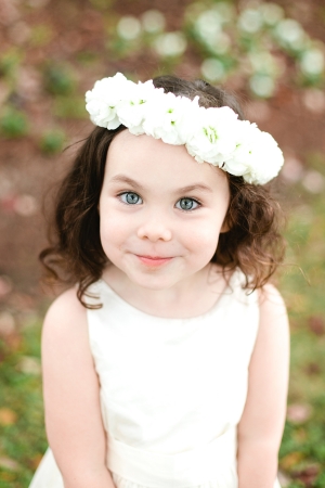 Flower Girl with Crown