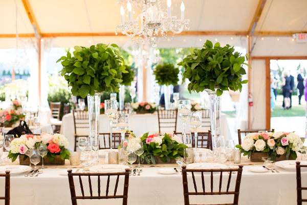 Greenery Topiary Centerpieces