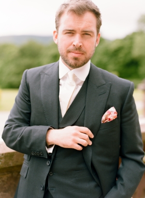 Groom with Pocket Square