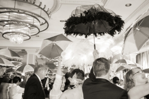 New Orleans Parasols at Wedding