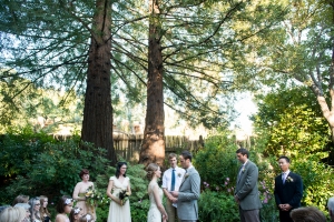 Outdoor Mill Valley Wedding Ceremony
