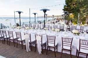 Outdoor Waterfront Reception