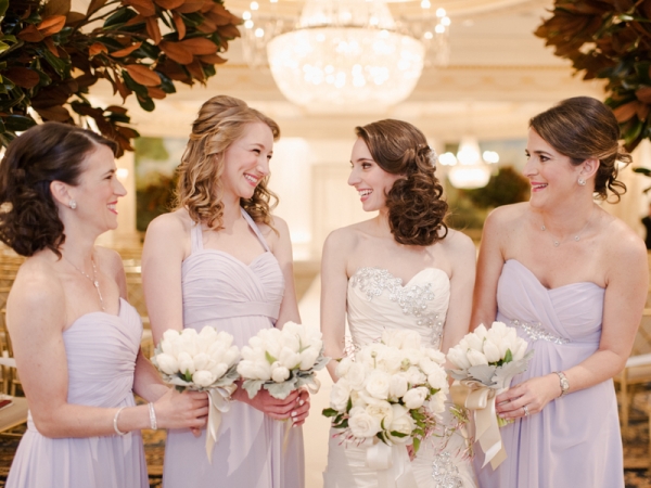 Pale Lavender Bridesmaids Dresses1