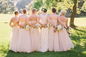 Pale Pink Bridesmaids Dresses1