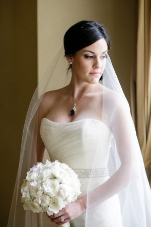 Purple Stone Necklace Bridal Jewelry