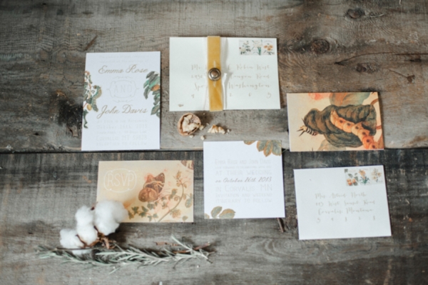 Rustic Wedding Invitations