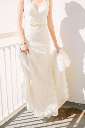 Watters Lace Gown