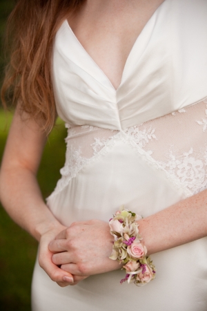 Bride in Flower Bracelet