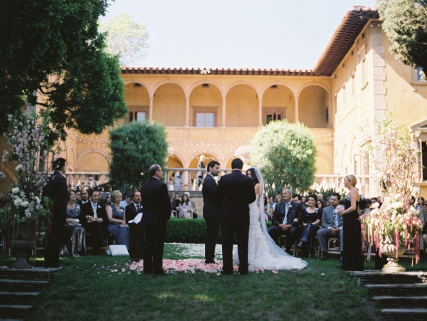 California Villa Outdoor Wedding