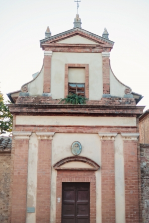 Church in Italian Countryside