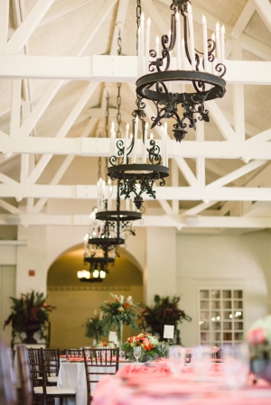 Iron and Candle Chandeliers