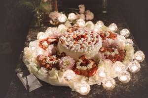 Ornate Italian Wedding Cake