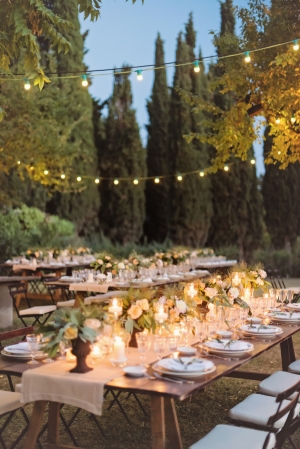 Romantic Reception in Italian Countryside