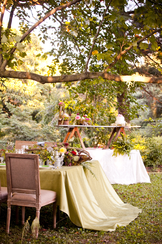 Rustic Elegant Wedding Tabletop