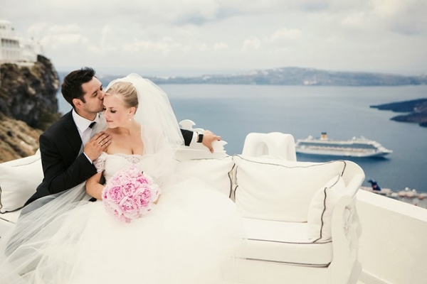 Santorini Greece Destination Wedding