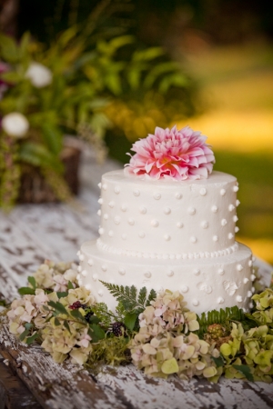 Simple Wedding Cake