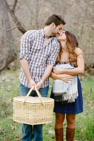 Sweetheart Picnic Engagement