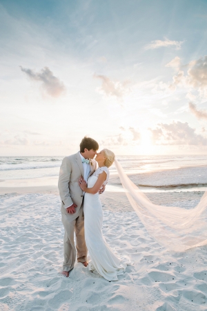 Wedding Portrait on Beach