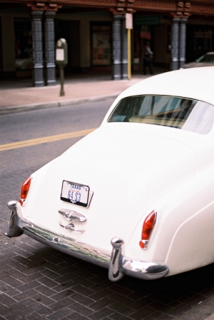 Antique Bentley Getaway Car
