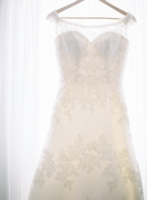Embroidered Lace Bridal Gown