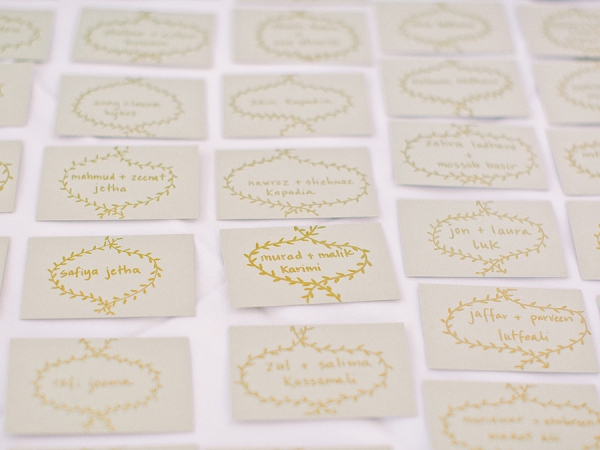 Hand Drawn Place Cards