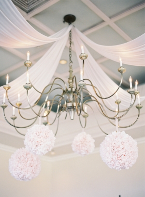 Pomanders Hanging from Chandelier