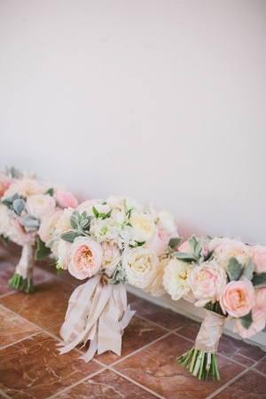 Ribbon Tied Bouquets