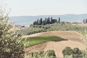 Scenery in Tuscany