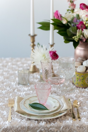 Vintage Style Reception Table