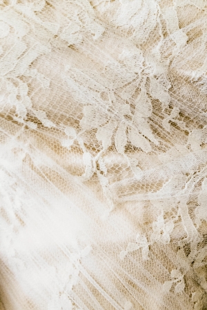 Antique Bridal Gown Lace