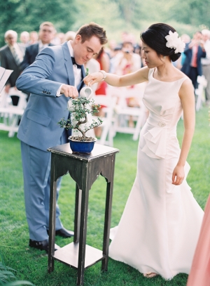 Bride and Groom Bonsai Tree Ceremony