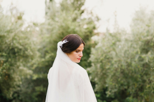 Bride in Long Veil