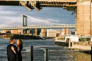 Brooklyn Bridge Engagement Session