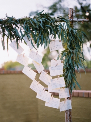 Clothespin Guest Book