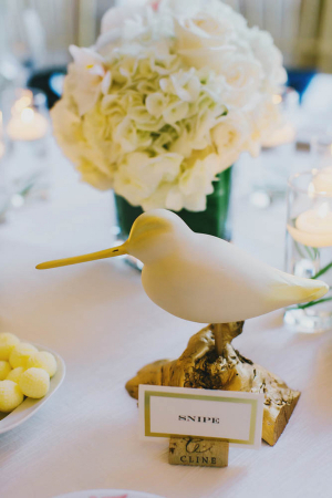 Lovebird Wedding Reception Decor