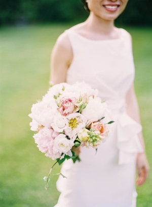 Peony and Garden Rose Bridal Bouquet