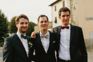 Wedding Guests in Bow Ties